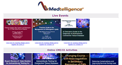 Desktop Screenshot of events.medtelligence.net